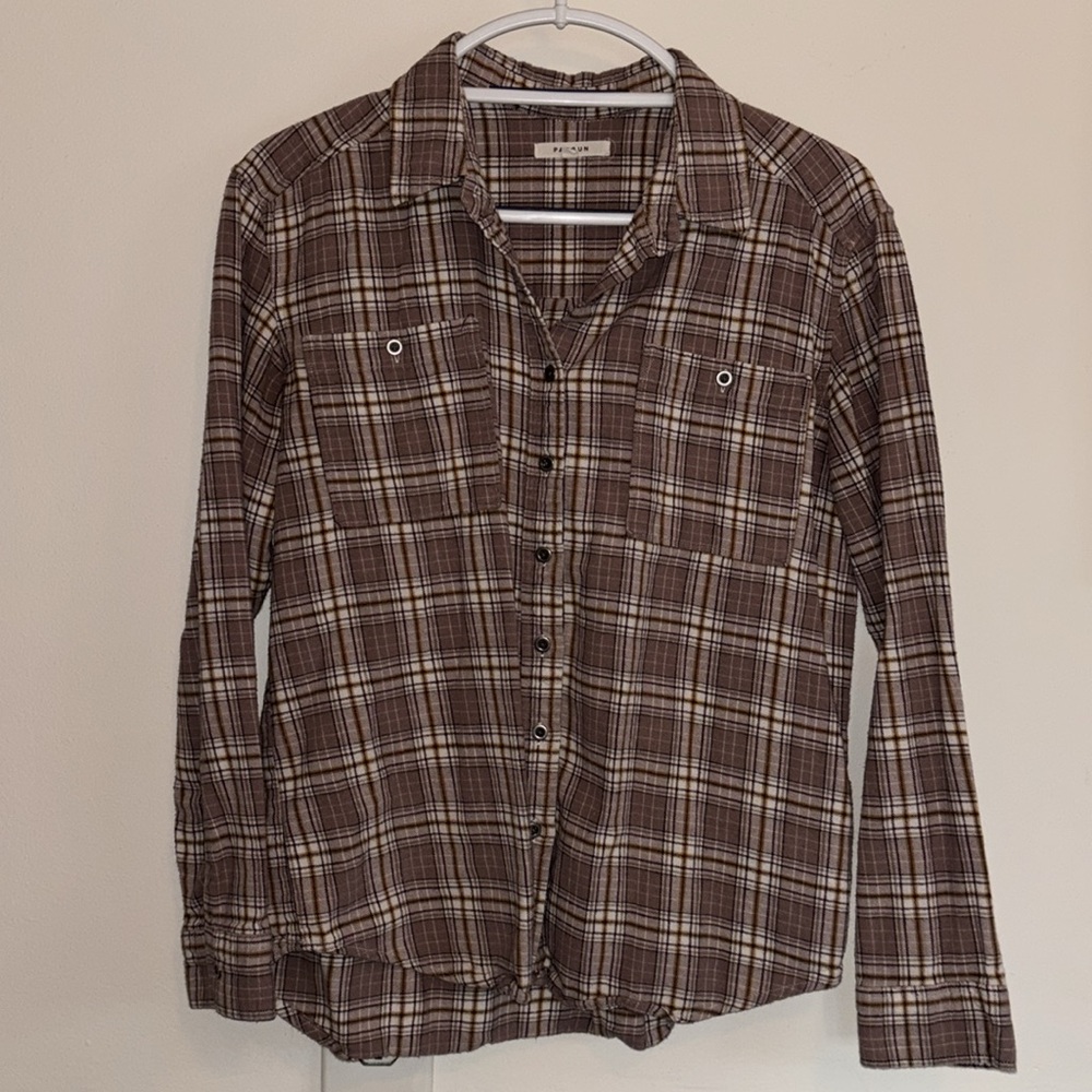 PacSun 100% Cotton Flannel Shirt, Size M/L